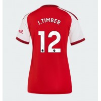 Arsenal Jurrien Timber #12 Kotipaita Naiset 2026-27 Lyhythihainen